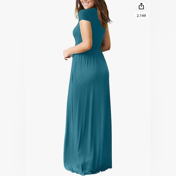 Casual summer dress with pockets - Picture 2 of 7